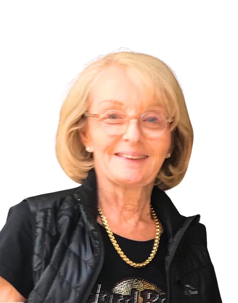 Portret Elizabeth – wieloletniej właścicielki domu wakacyjnego Interhome.