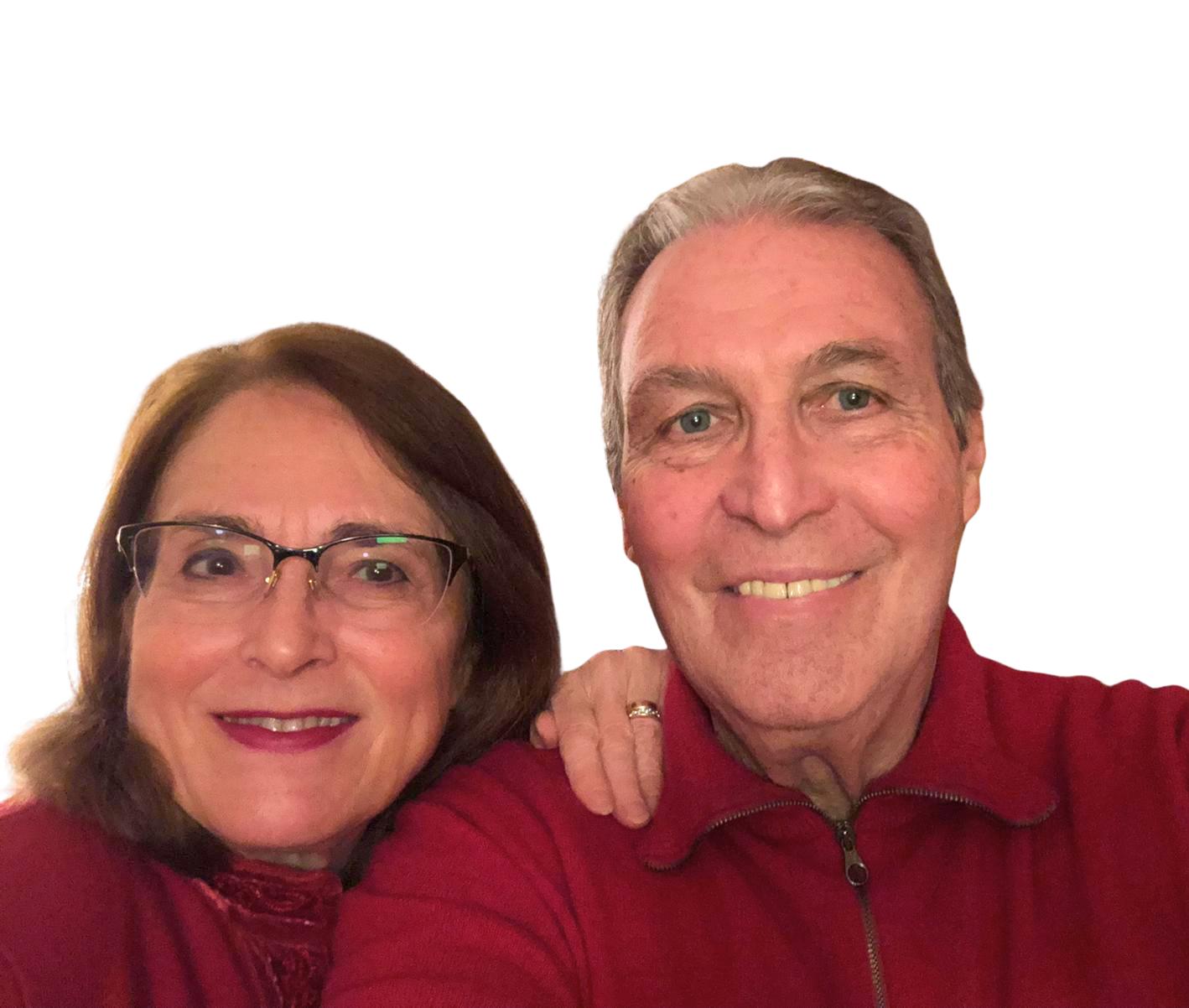 Porträtt av Pietro och Luisella – fritidshusägare på Interhome (ett par).