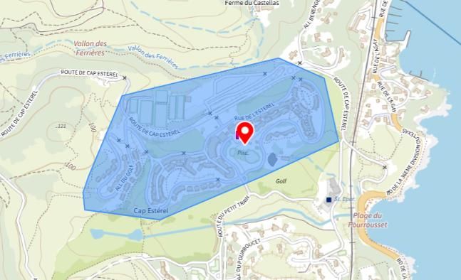 zones d’intervention d’une conciergerie à Agay Cap Esterel et alentours