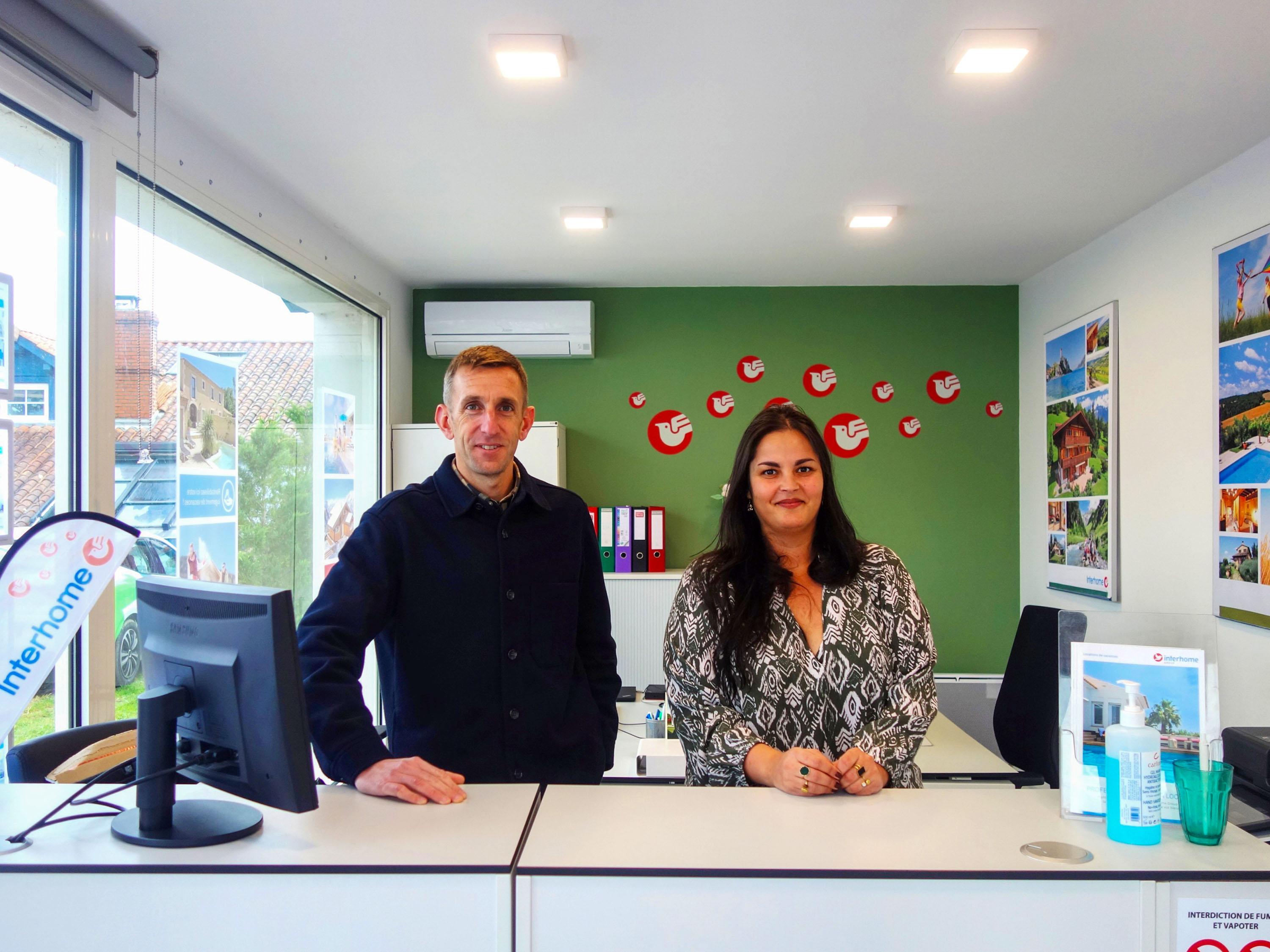 équipe de la conciergerie à Bidart