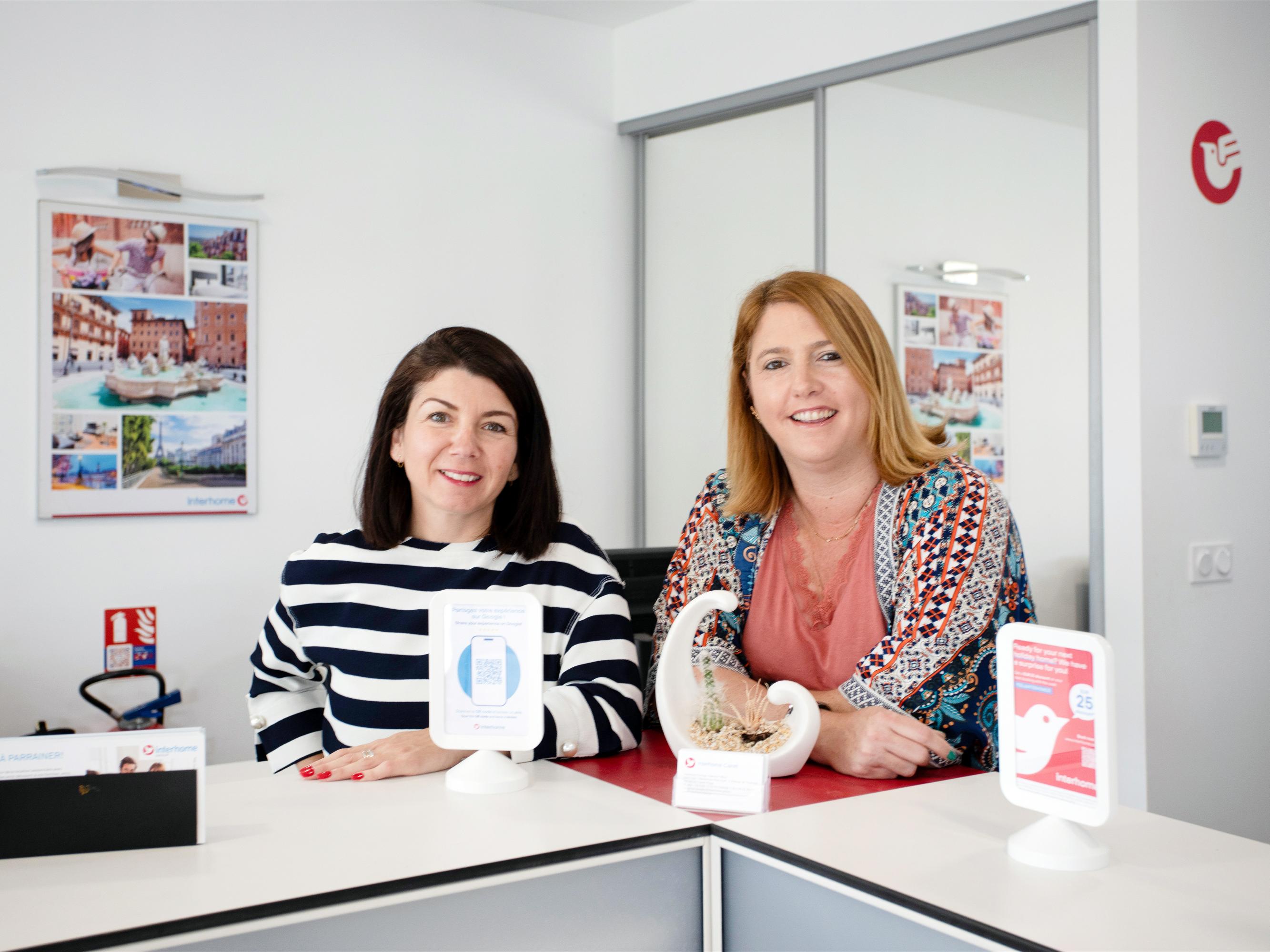 équipe de la conciergerie à Canet Plage