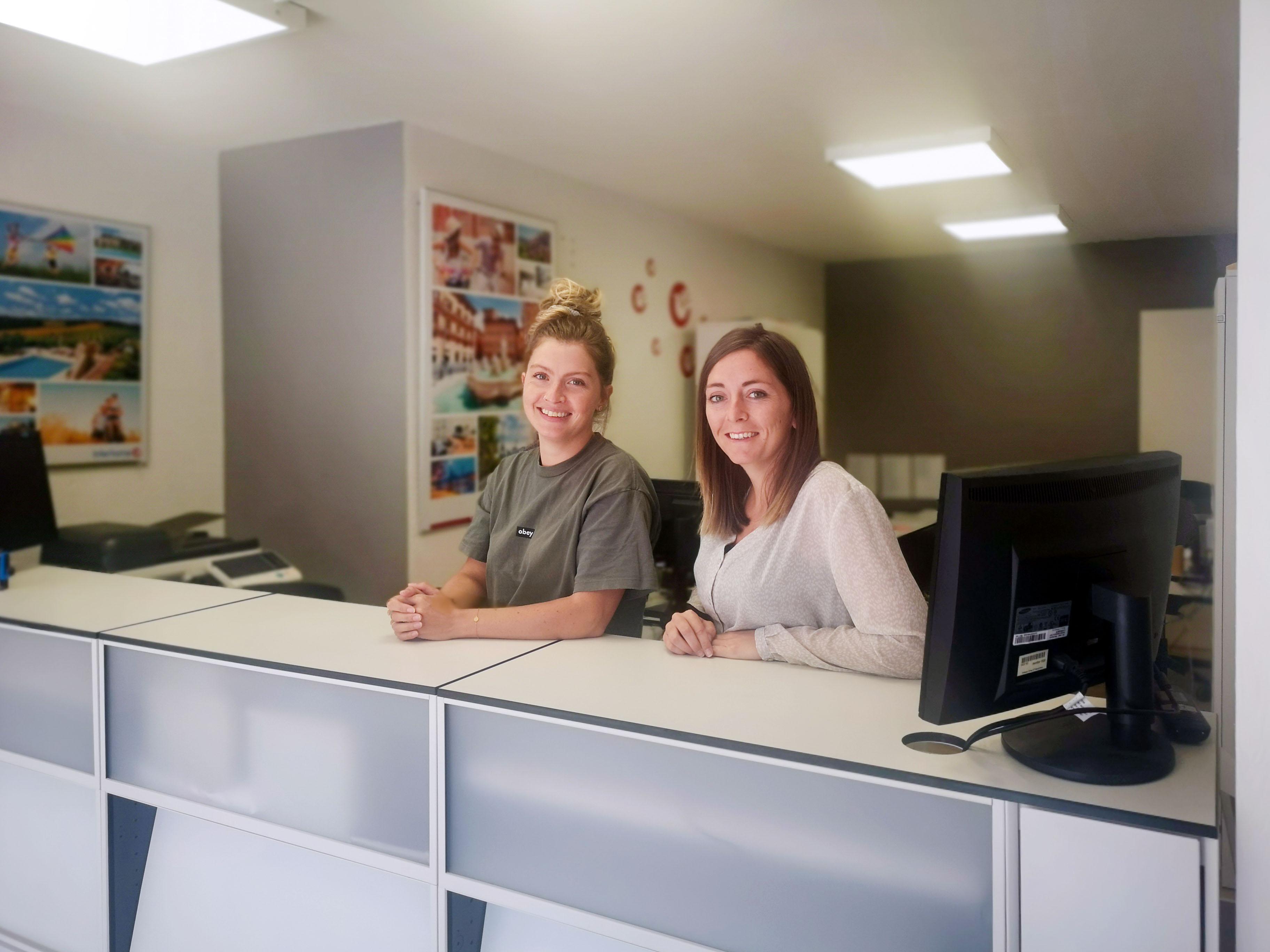 équipe de la conciergerie à Carnac