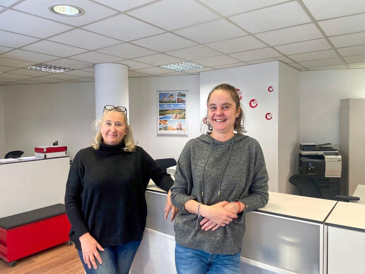 équipe de la conciergerie à Chamonix