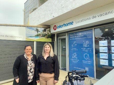 équipe de la conciergerie à La Palmyre