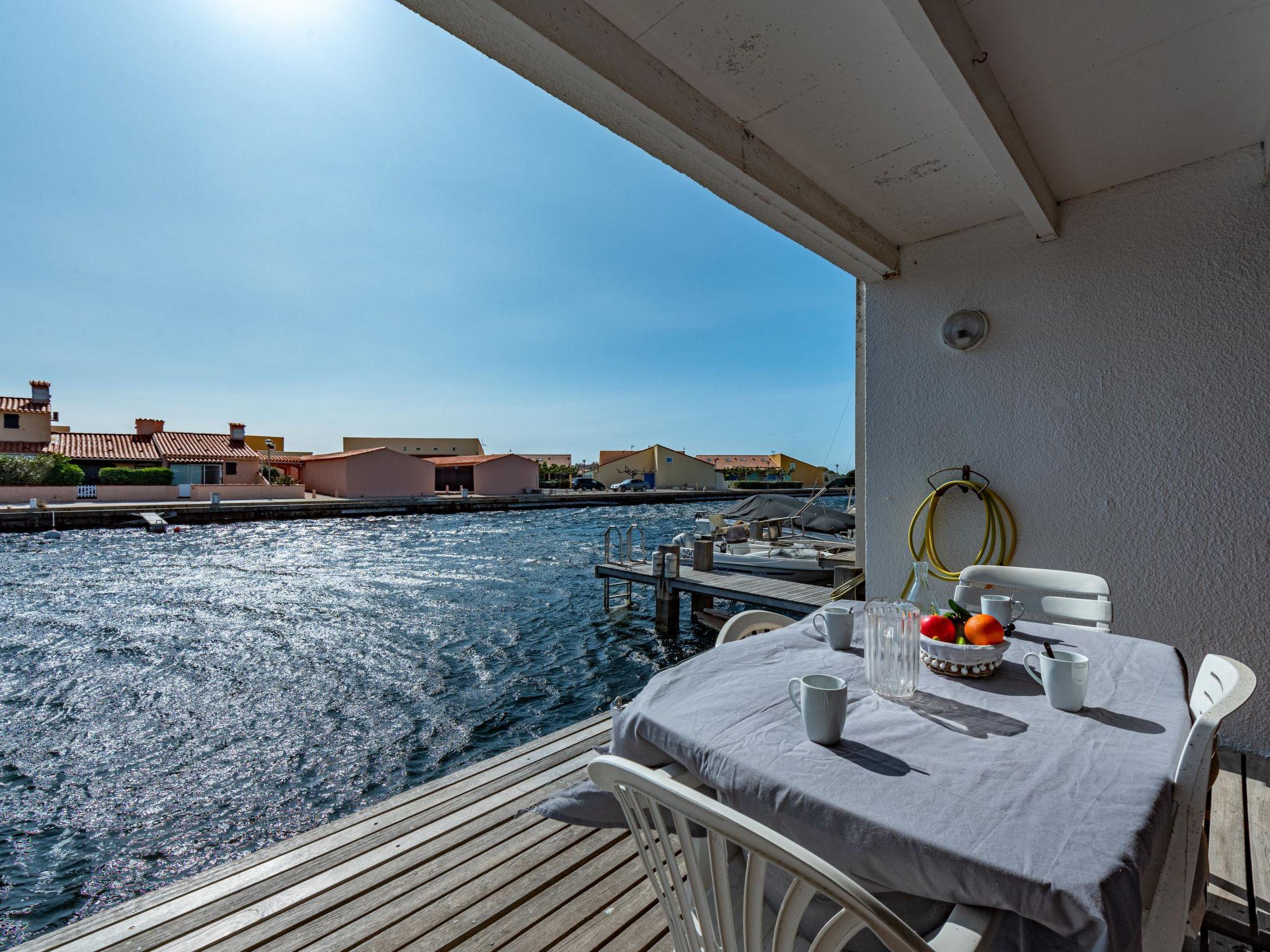 service de conciergerie et logement au bord de l'eau au Barcarès