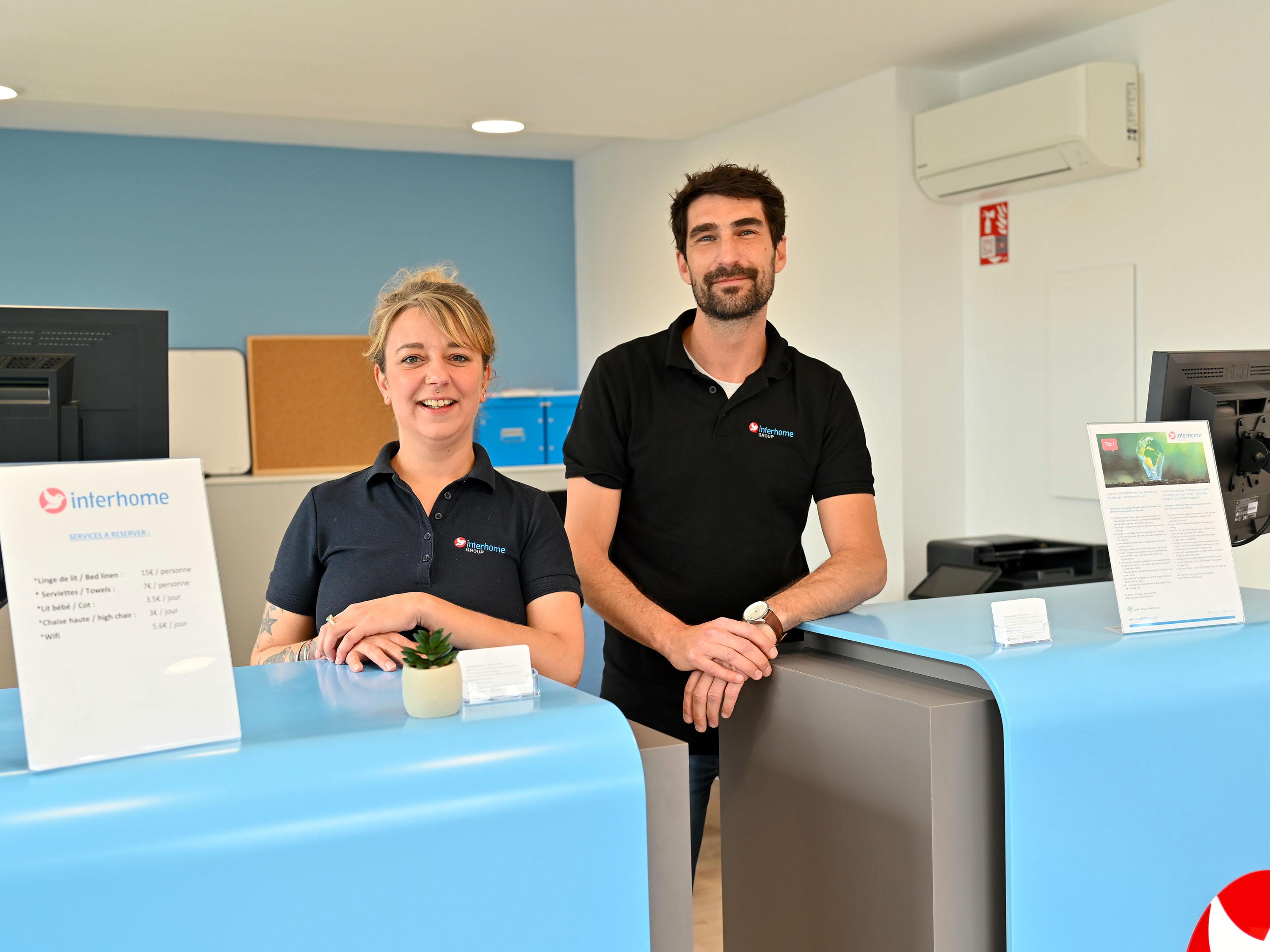 équipe de la conciergerie sur l'Île d'Oléron