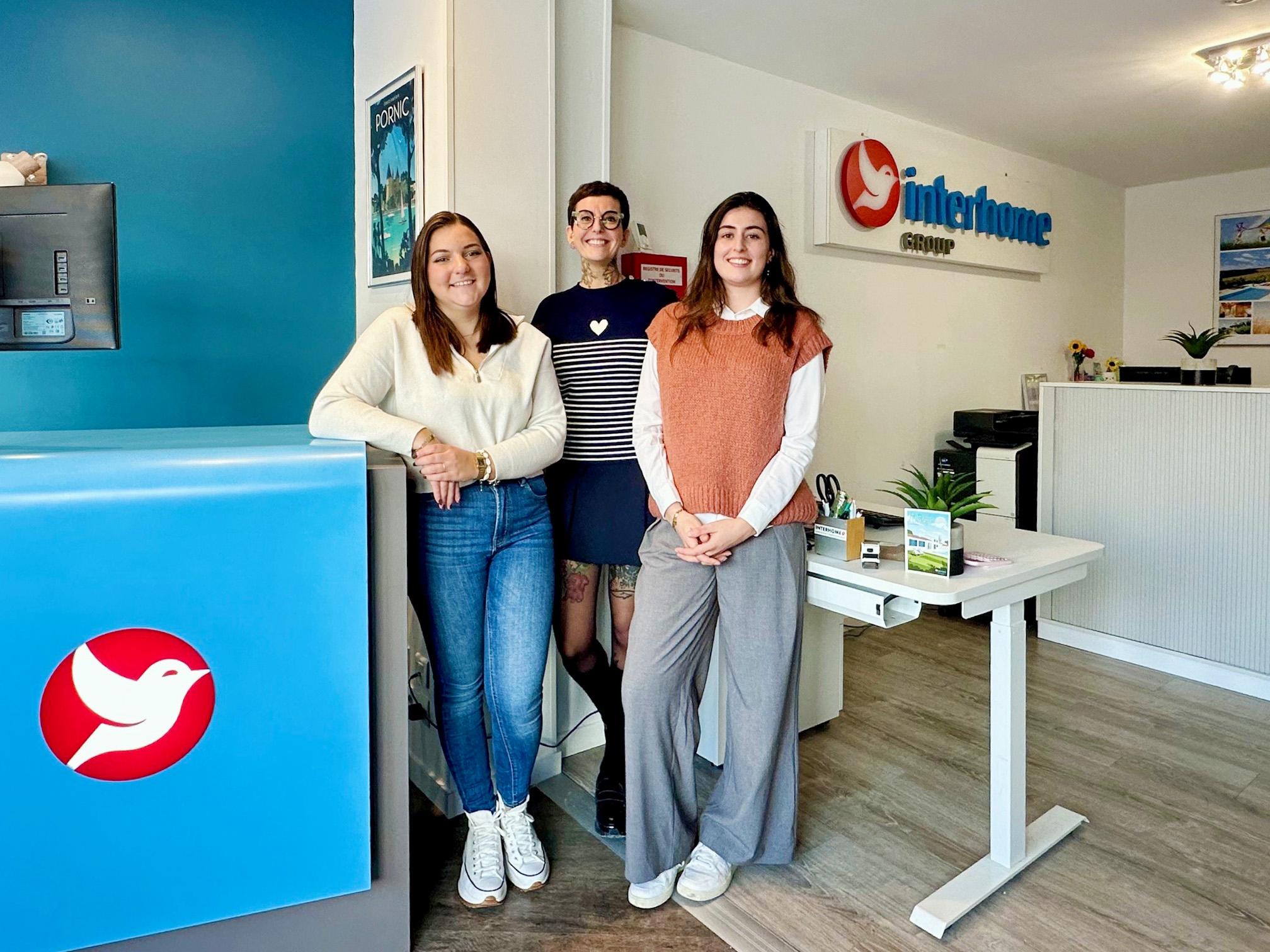 équipe de la conciergerie à Pornic