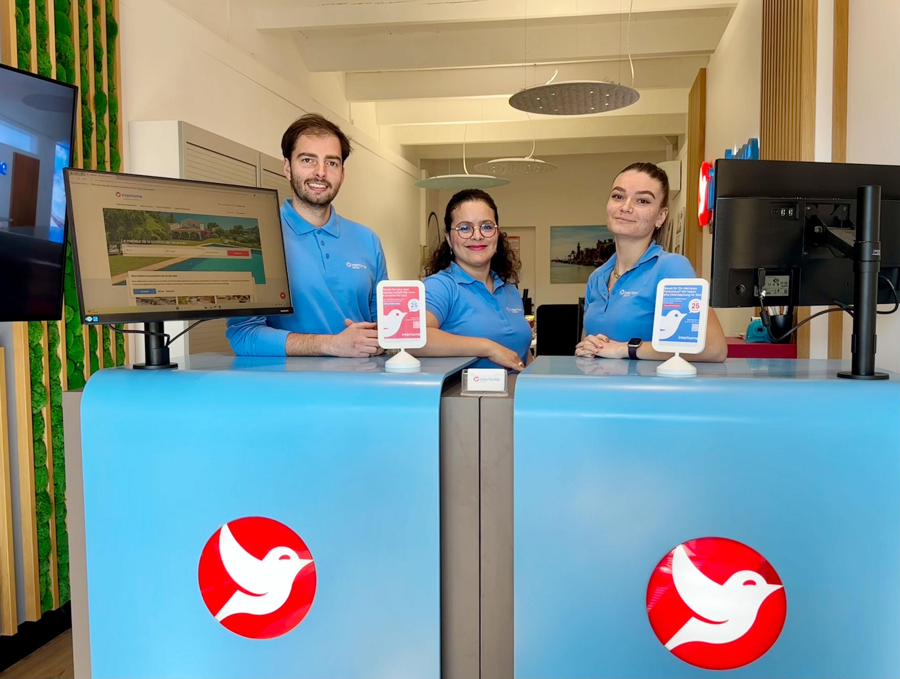 équipe de la conciergerie à Port Camargue