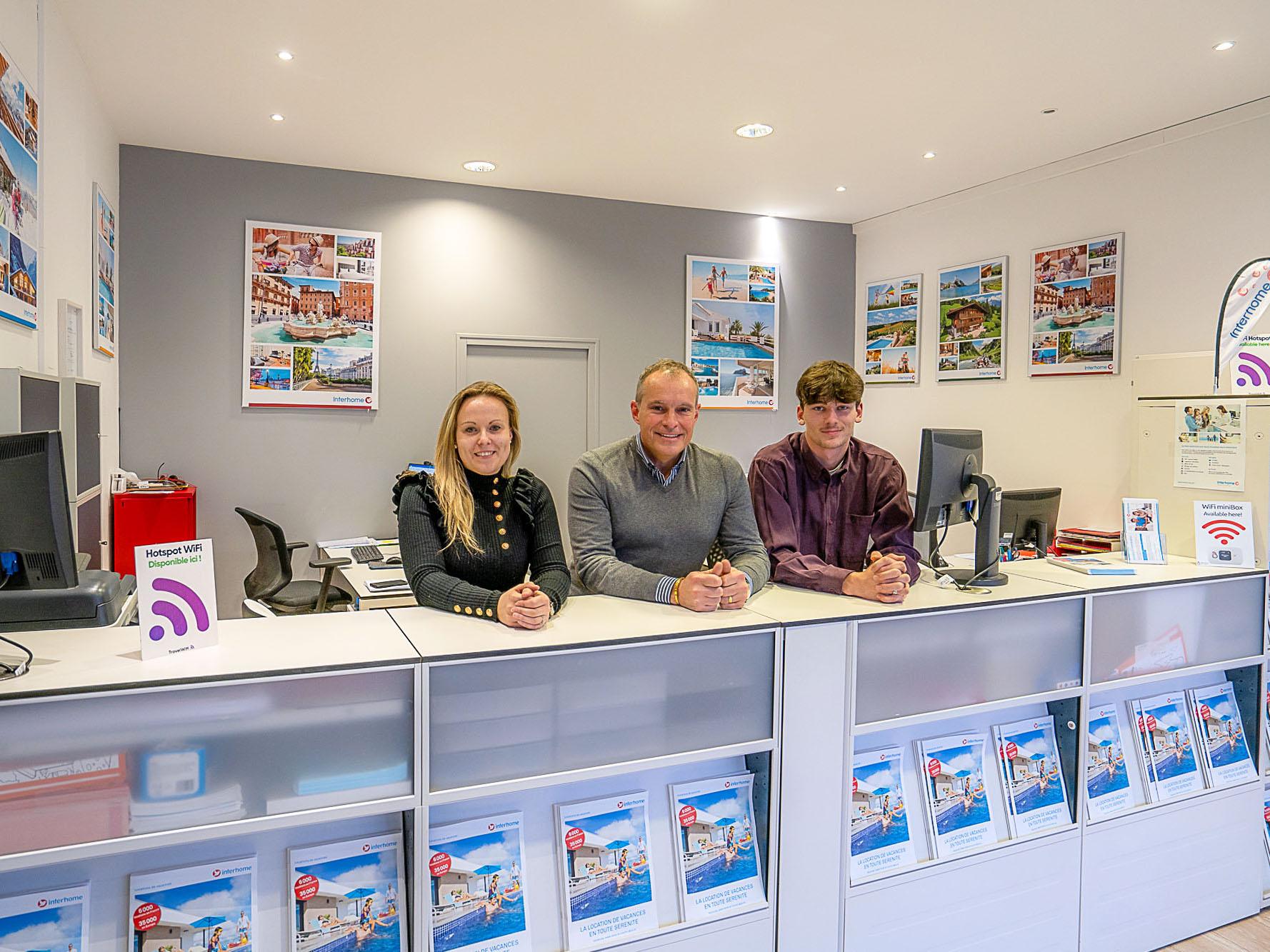 équipe de la conciergerie à Saint-Malo