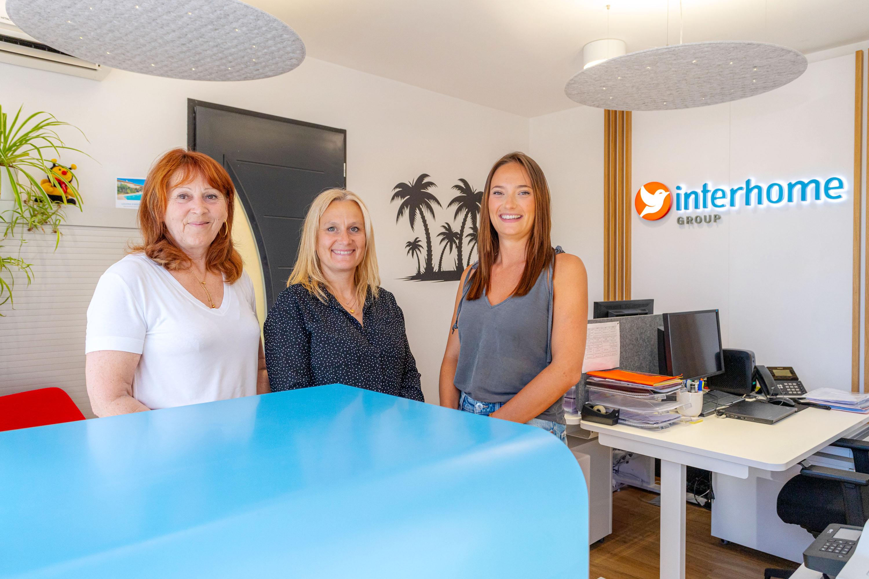 équipe de la conciergerie à Six-Fours-les-Plages