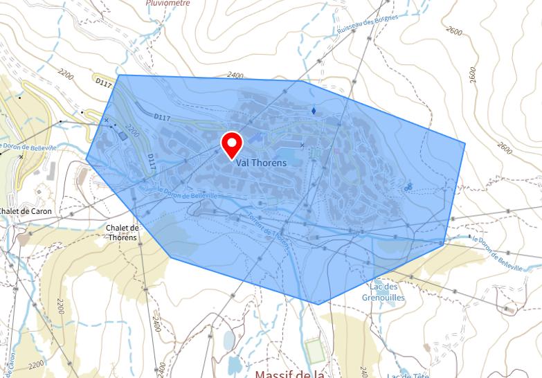 zones d’intervention d’une conciergerie à Val Thorens et alentours
