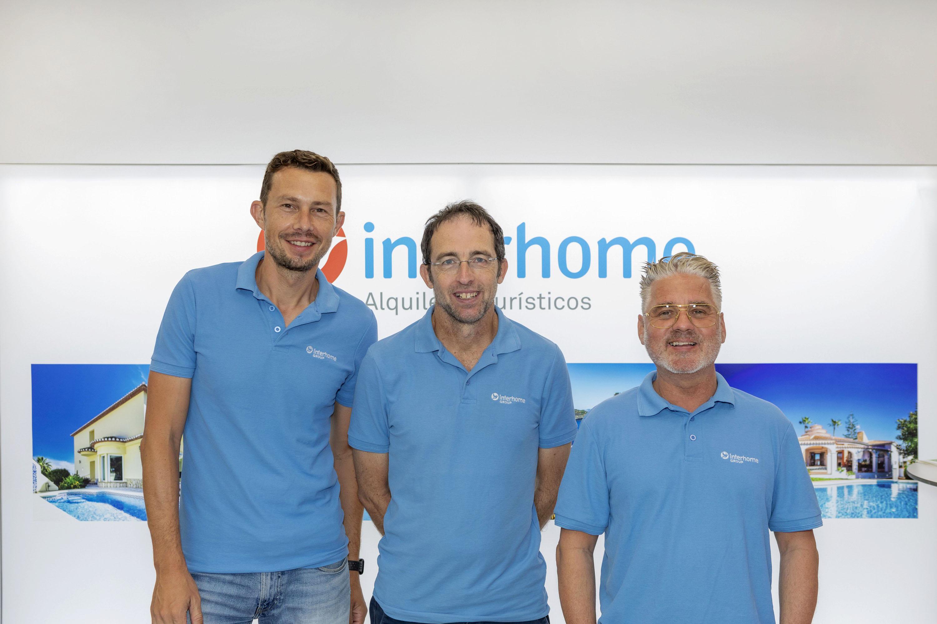 team from local property management office in Salou