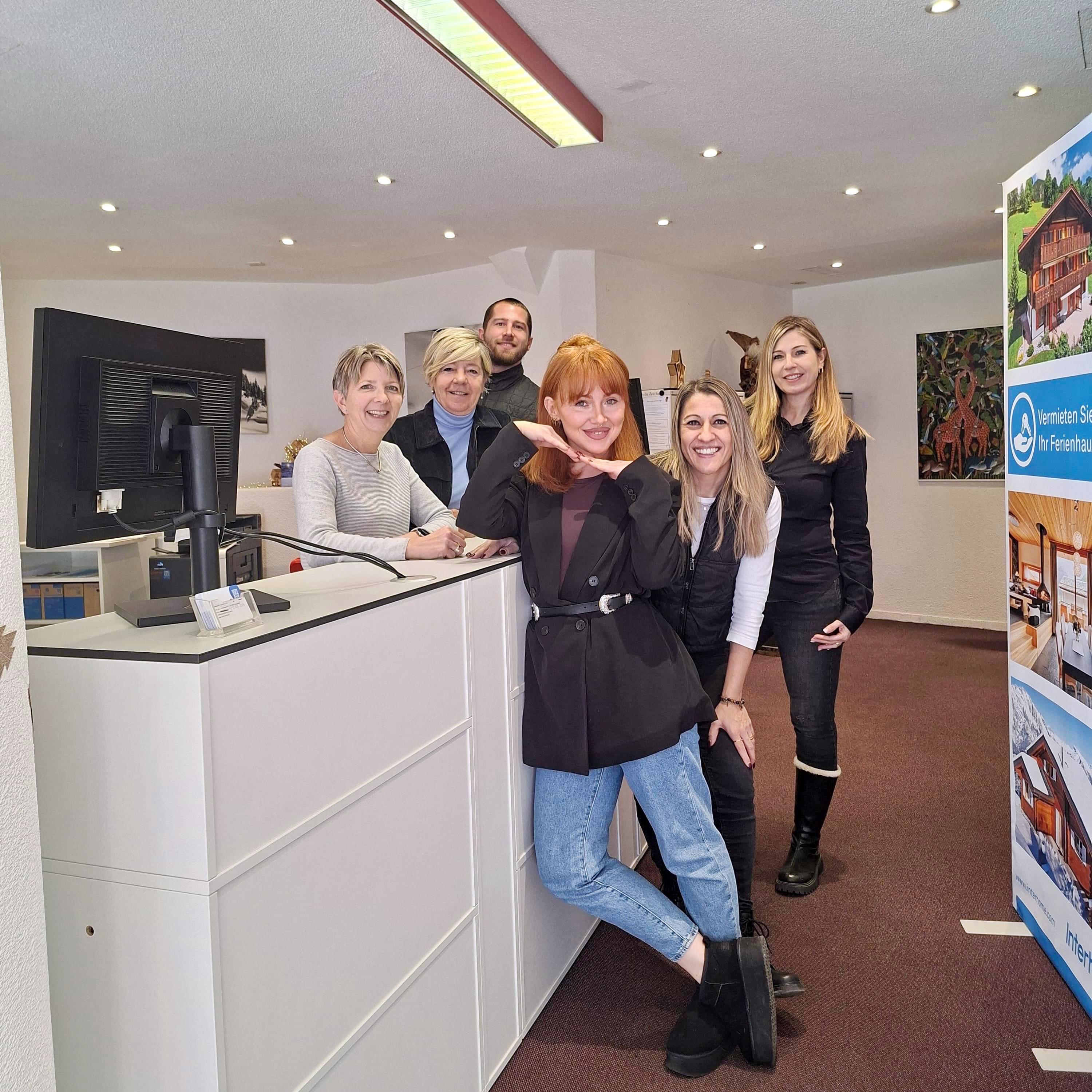 équipe de la conciergerie à Grindelwald