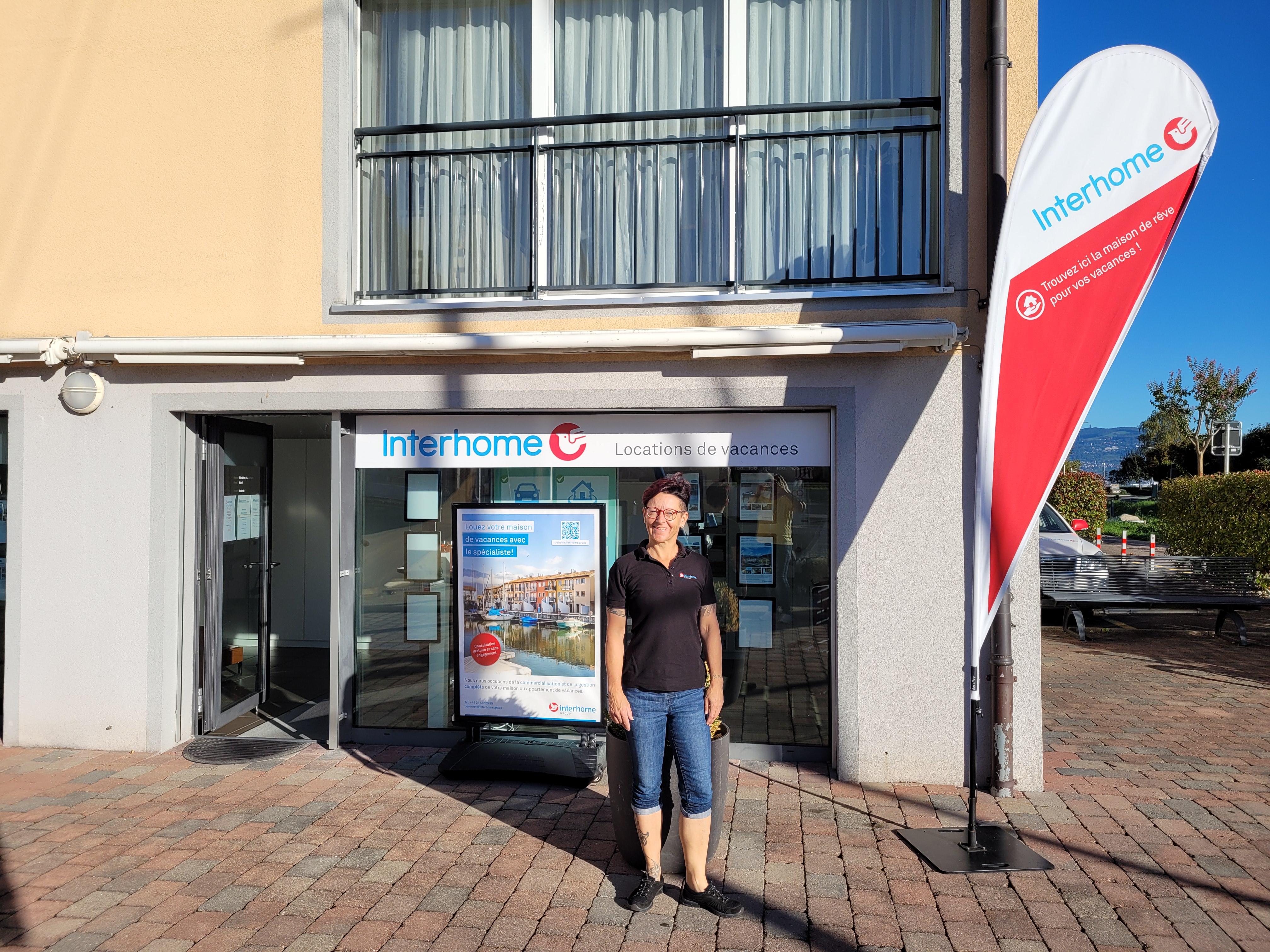 team unseres lokalen Büros für die Ferienhausverwaltung in Le Bouveret