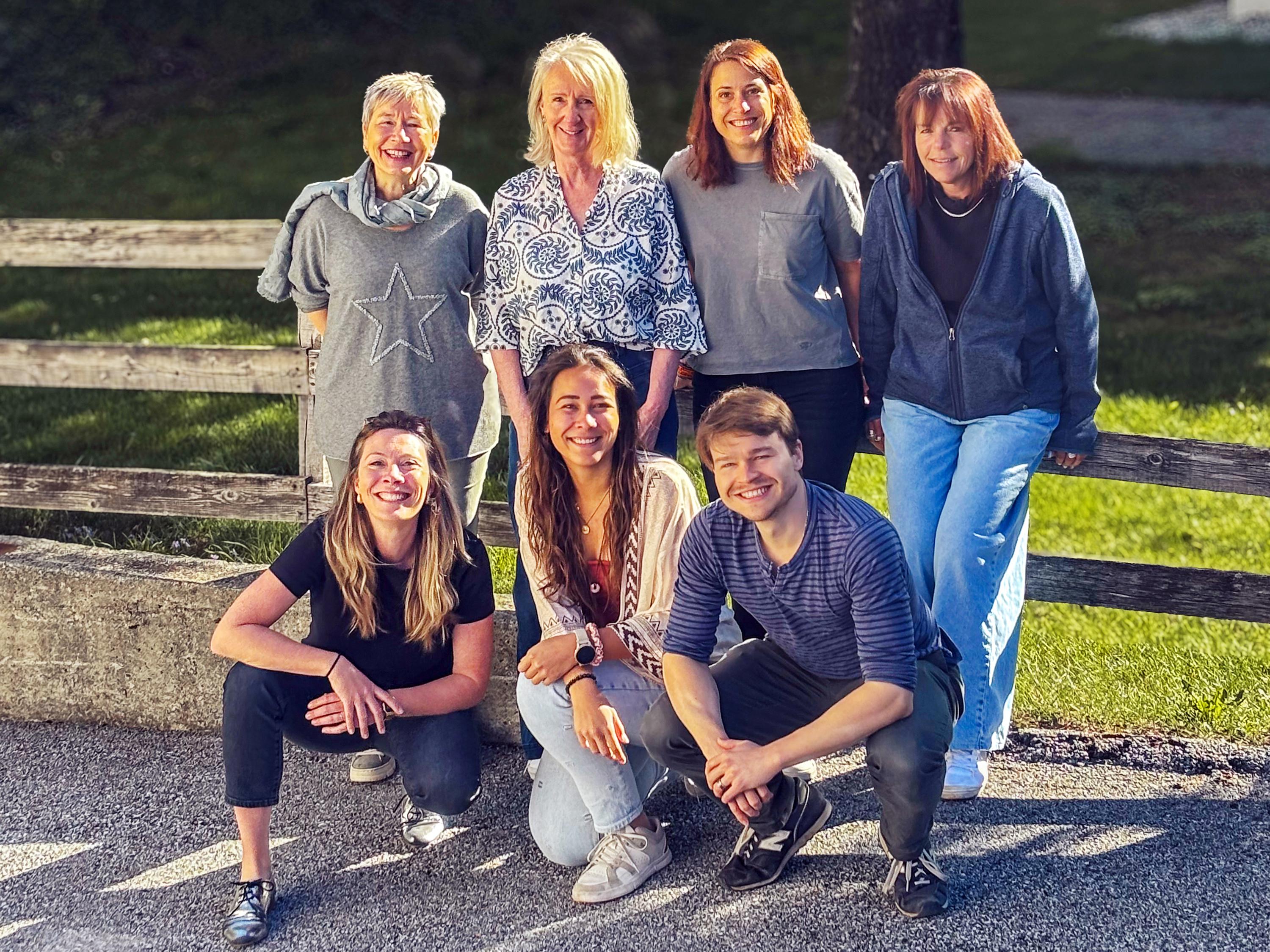 team unseres lokalen Büros für die Ferienhausverwaltung in Veysonnaz