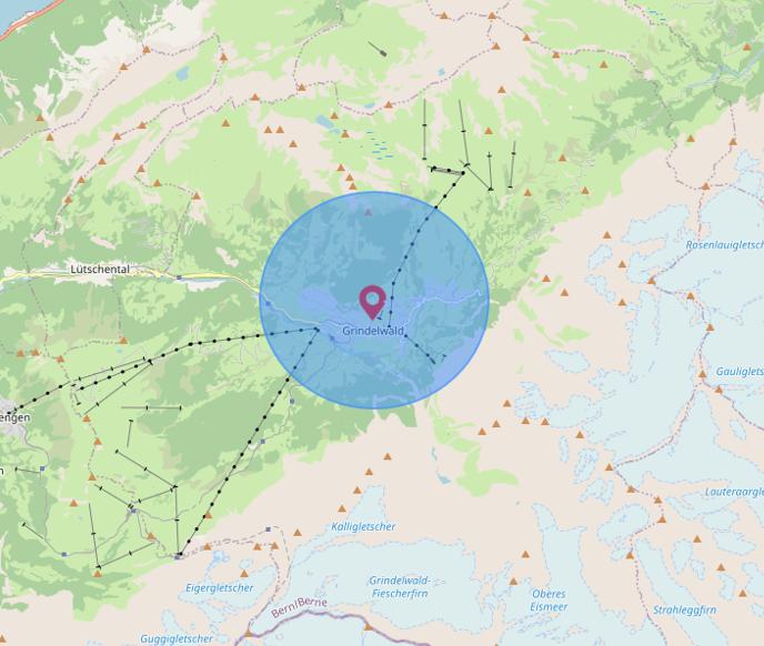 property management service areas in Grindelwald and nearby locations