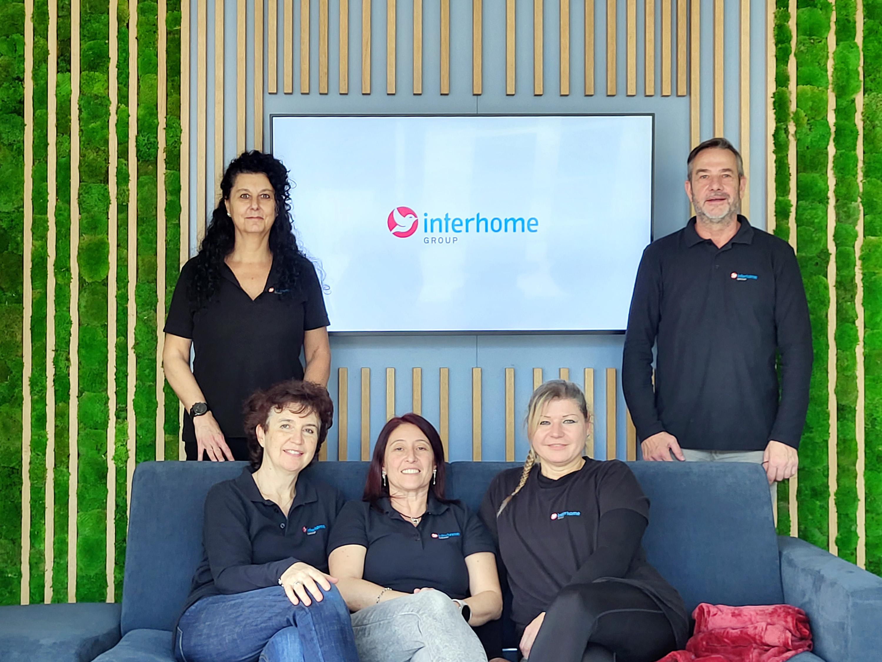 team from local property management office in Locarno