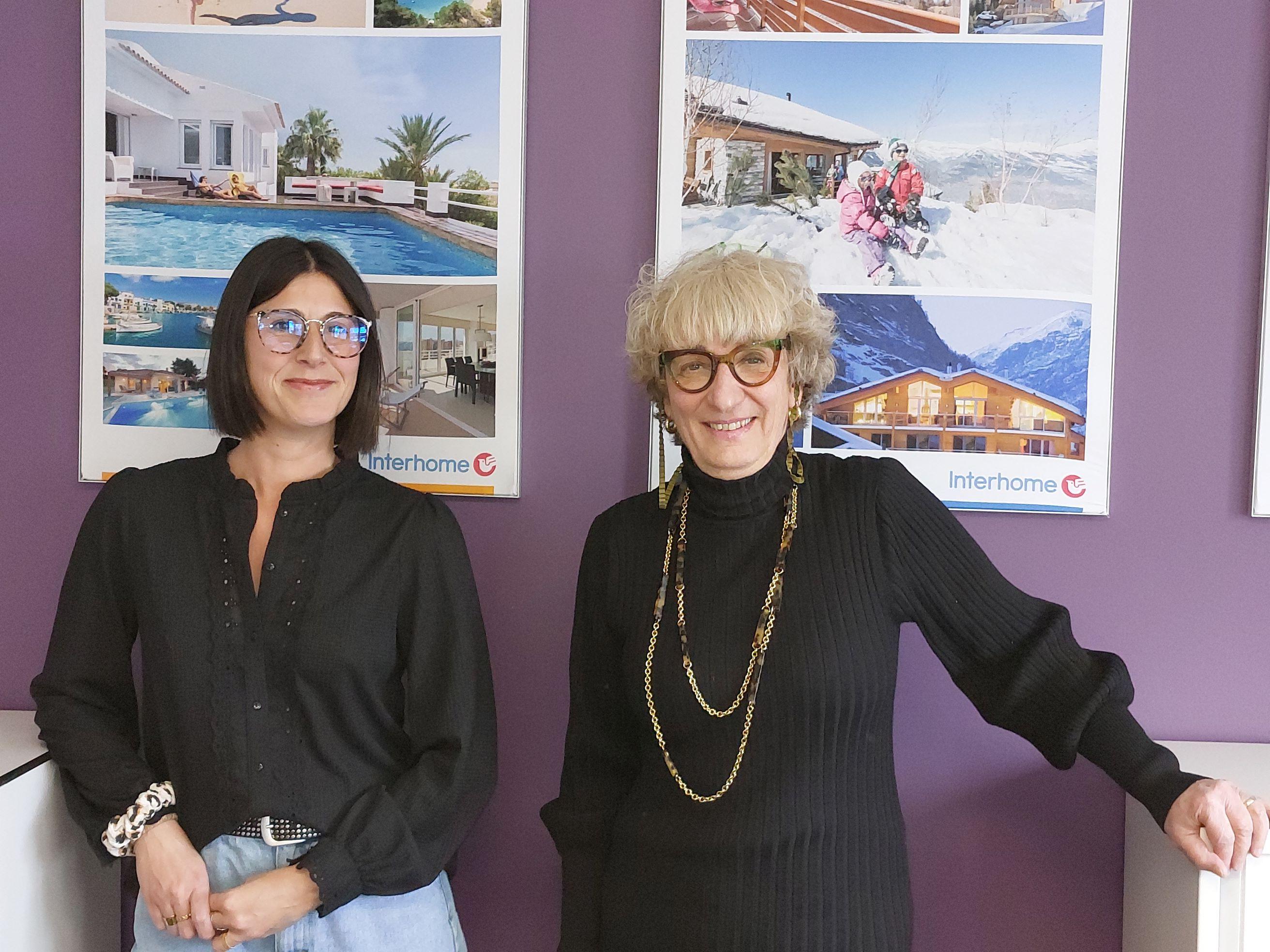 équipe de la conciergerie au Corbier