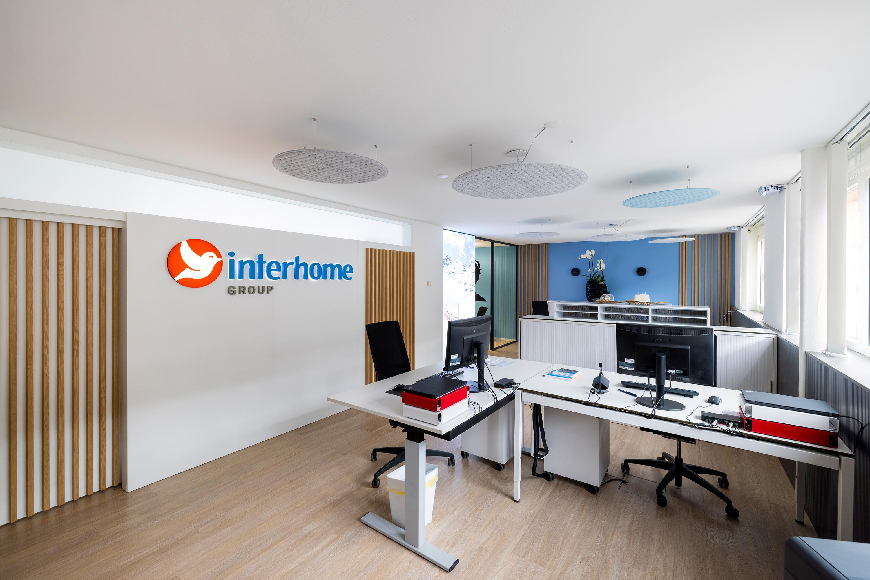 team from local property management office in St. Moritz