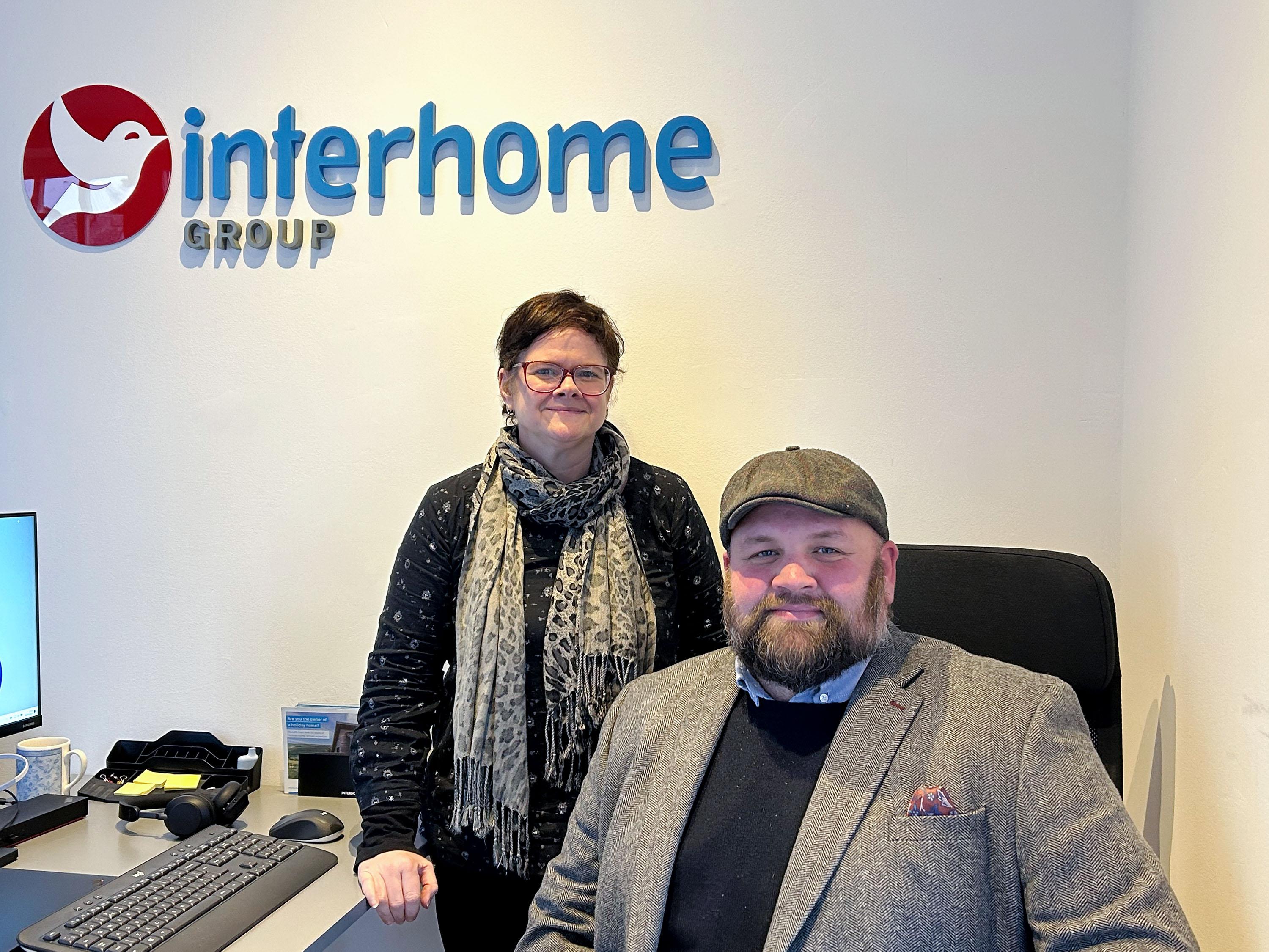 team from local property management office in Aviemore