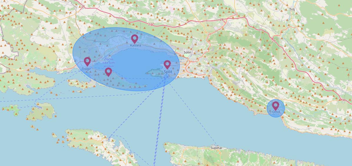 područja upravljanja nekretninama najmom u Splitu i okolici
