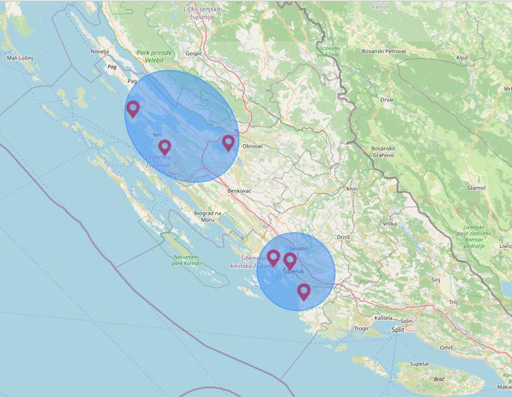 područja upravljanja nekretninama najmom u Zadru i okolici