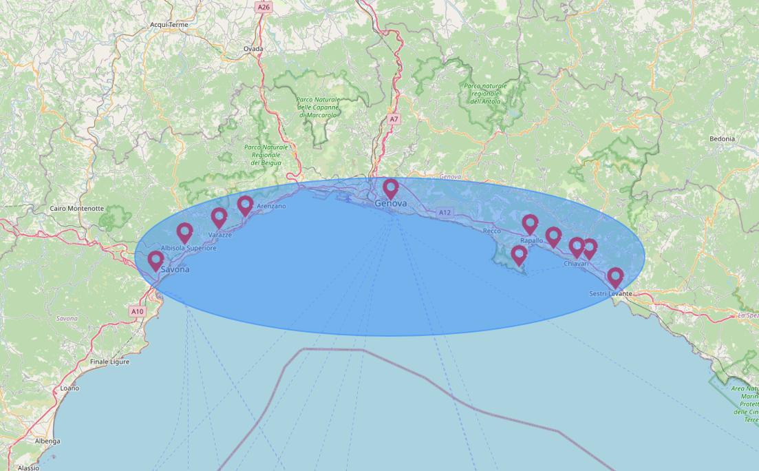 aree con gestione completa delle case vacanza a Rapallo e nelle località vicine