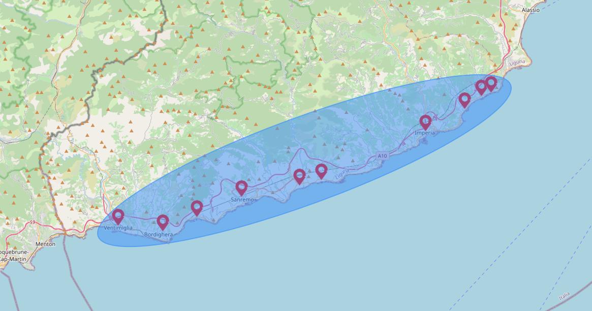 aree con gestione completa delle case vacanza a Riva Ligure e nelle località vicine