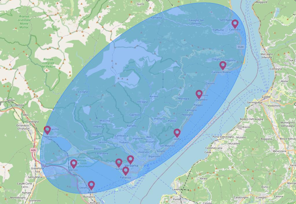 aree con gestione completa delle case vacanza a Verbania e nelle località vicine
