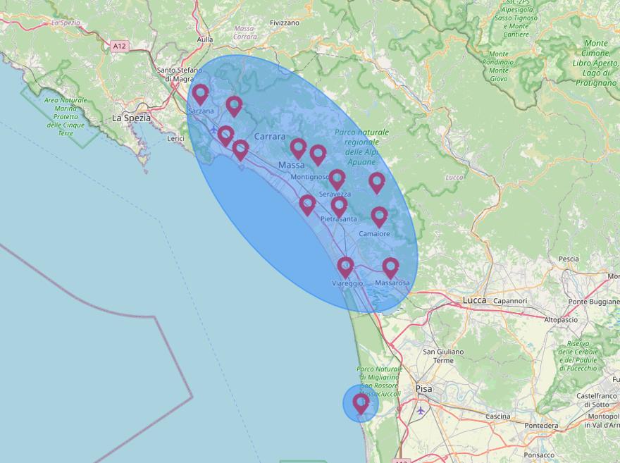 aree con gestione completa delle case vacanza a Versilia e nelle località vicine