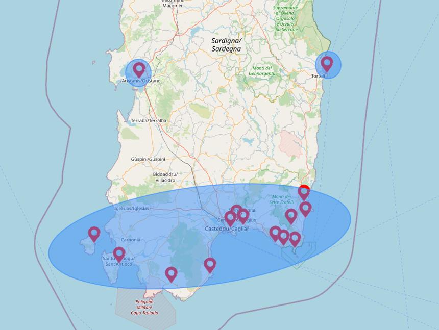 aree con gestione completa delle case vacanza a Villasimius e nelle località vicine