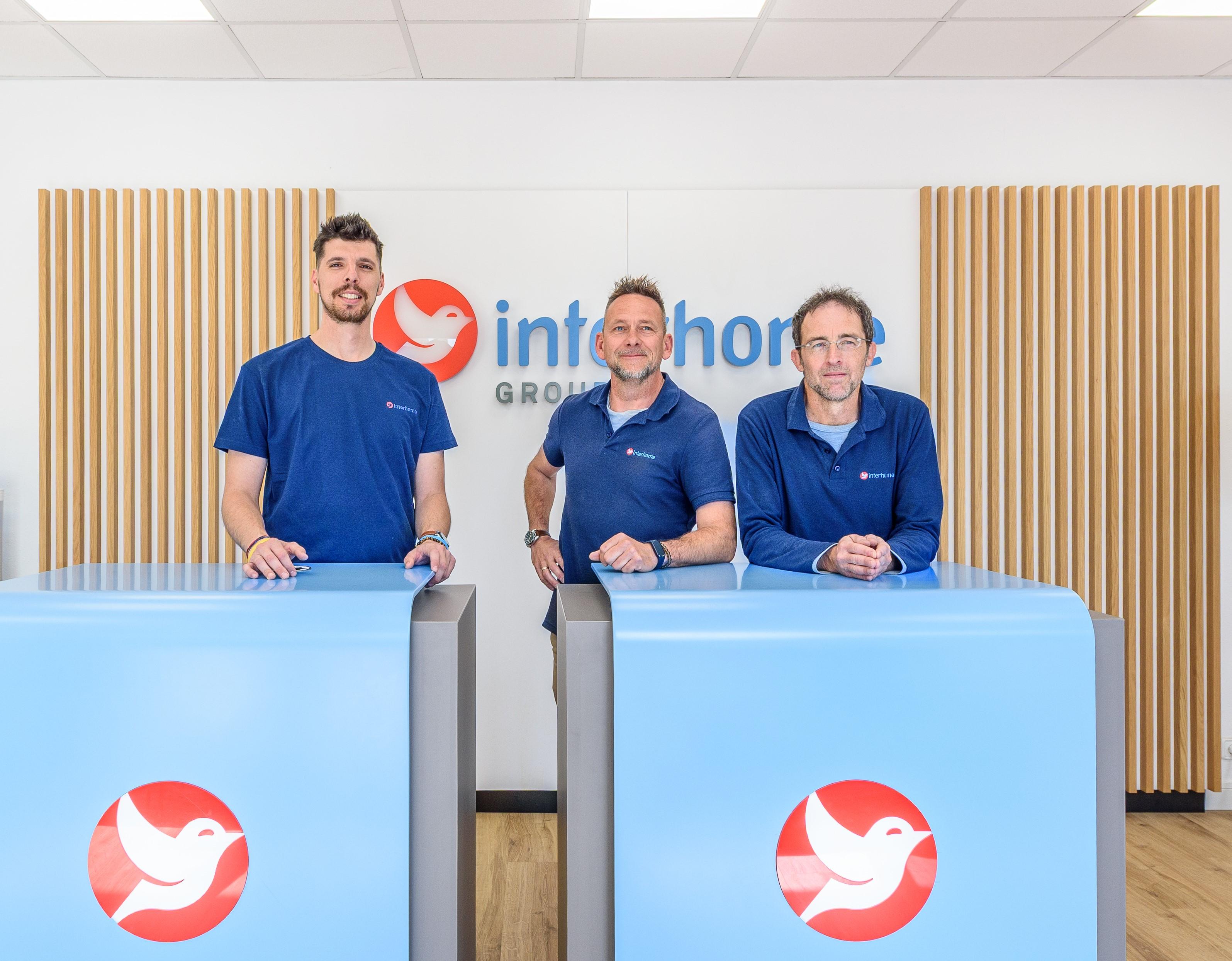 team from local property management office in Salou