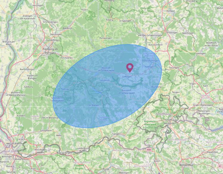 gebiete mit lokalen Services für Ferienhausverwaltung in Dittishausen und Umgebung