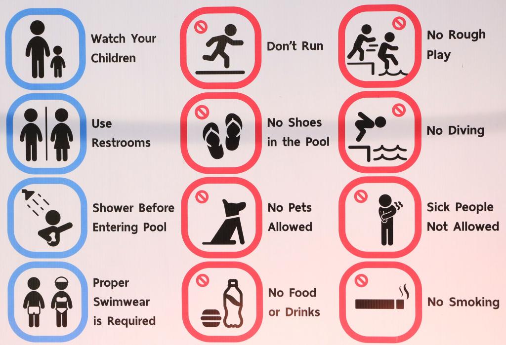 Pool Sicherheit Regeln